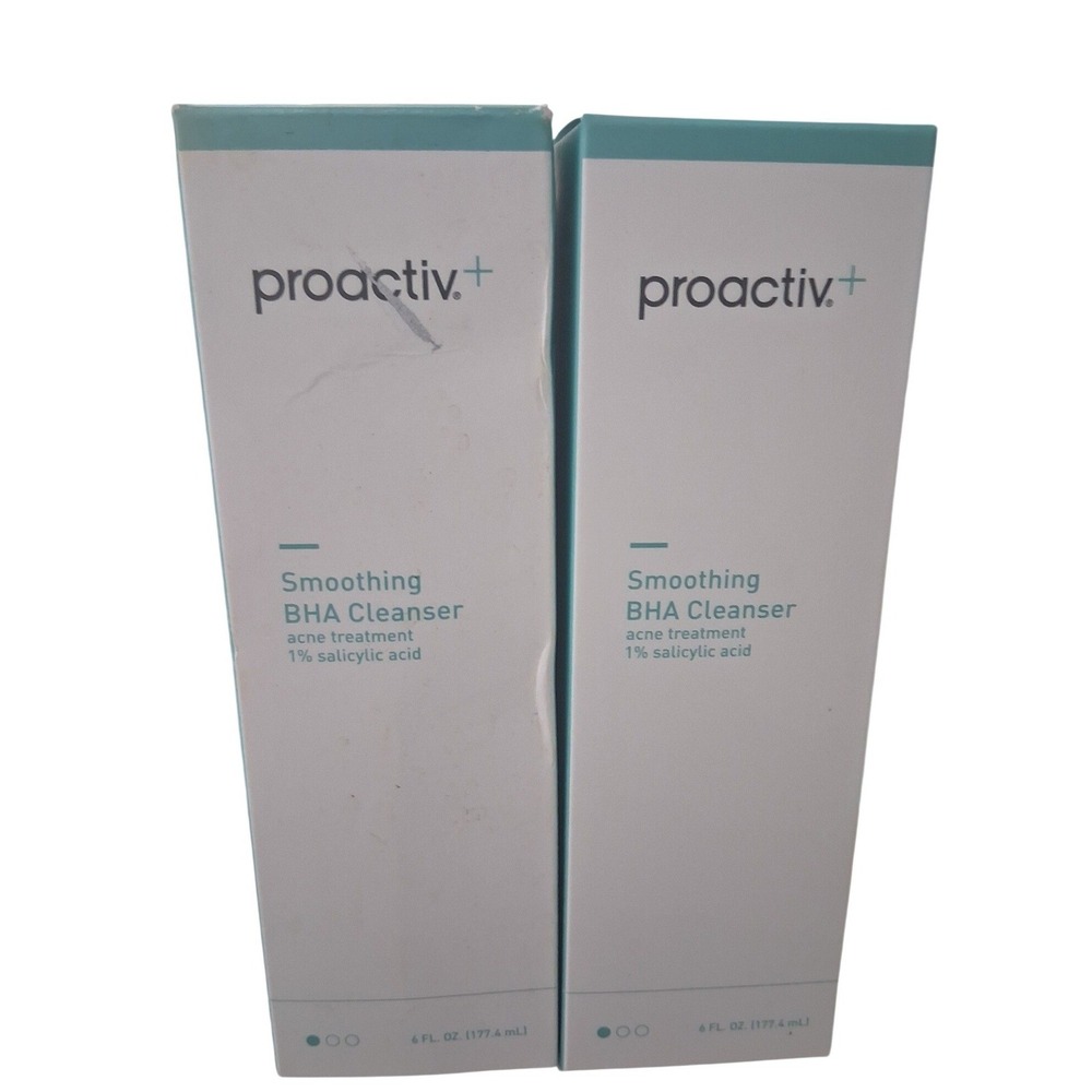 Proactiv Smoothing BHA Acne Treatment Cleaner 2 pcs Bundle Unisex Skin Care
